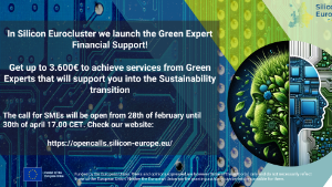 Lançamento de apoio financeiro verde às PME pelo Silicon Eurocluster Lançamento de apoio financeiro verde às PME pelo Silicon Eurocluster